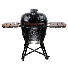 Гриль Kamado Euroliux AU-23.5 BBQ, 136х80х123 см, черный цвет цена и информация | Грили | pigu.lt