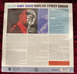 Vinilinė plokštelė Blind Gary Davis Harlem Street Singer kaina ir informacija | Vinilinės plokštelės, CD, DVD | pigu.lt