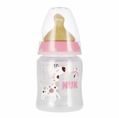 Бутылочка с индикатором нагрева NUK First Choice, Розовый цвет, 0 - 6 месяцев, 150 мл цена и информация | Бутылочки и аксессуары | pigu.lt