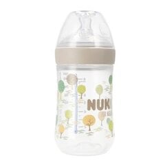 Buteliukas nuo pilvo dieglių su karščio indikatoriumi NUK Medium Flow, 3mėn+, 260 ml kaina ir informacija | Buteliukai kūdikiams ir jų priedai | pigu.lt