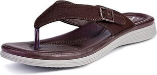 Gaatpot Шлепанцы Elegance Comfort Lightweight Anti-Slip Brown 42 цена и информация | Женские тапочки | pigu.lt