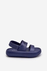 Lightweight Foam Sandals with Velcro ProWater PRO-24-05-01K Navy 31508-72 цена и информация | Спортивная обувь, кроссовки для женщин | pigu.lt