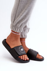 Black boys' flip-flops 4FJMM00FFLIM043-21S 32434-21 цена и информация | Спортивная обувь, кроссовки для женщин | pigu.lt