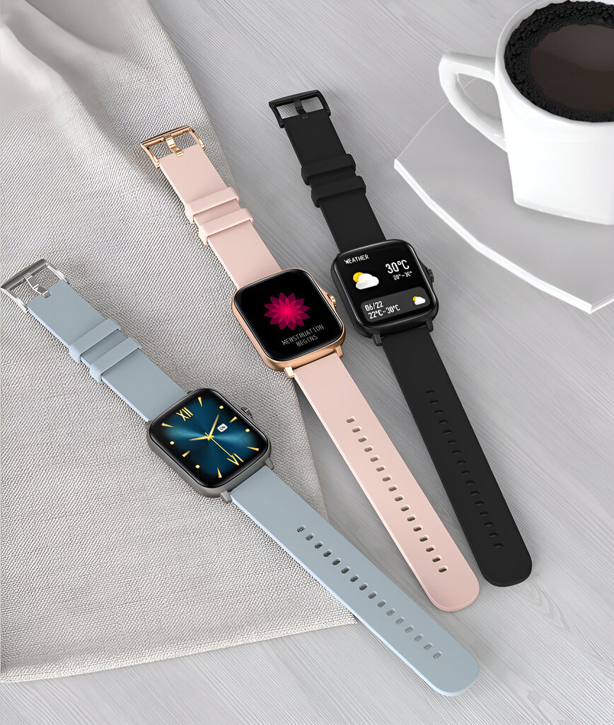 Livman Y22 Pink kaina ir informacija | Išmanieji laikrodžiai (smartwatch) | pigu.lt