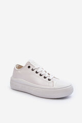 Low Women's Insulated White Sneakers Big Star MM274029 цена и информация | Рюкзаки и сумки | pigu.lt