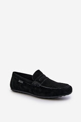 Men's Suede Moccasins Big Star NN174224 Black 30913-R цена и информация | Женские солнцезащитные очки | pigu.lt