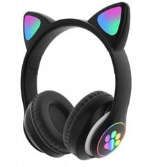 Lewer Cat Ears RGB kaina ir informacija | Ausinės | pigu.lt