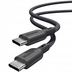 INNOSTYLE USB-C КАБЕЛЬ БЫСТРОЙ ЗАРЯДКИ ДЛЯ IPHONE SAMSUNG KEVLAR 240W 2M цена и информация | Зарядные устройства для телефонов | pigu.lt