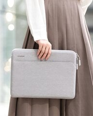 INNOSTYLE NEŠIOJAMOJO KOMPIUTERIO KREPŠYS 14" VANDENIUI ATSPARUS DĖKLAS OMNIPROTECT SLIM GREY kaina ir informacija | Krepšiai, kuprinės, dėklai kompiuteriams | pigu.lt