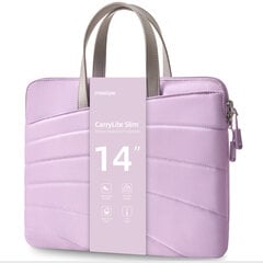 INNOSTYLE MOTERIŠKAS NEŠIOJAMOJO KOMPIUTERIO KREPŠYS 14 WATERPROOF CARRYLITE SLIM PURPLE kaina ir informacija | Krepšiai, kuprinės, dėklai kompiuteriams | pigu.lt