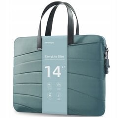 INNOSTYLE MOTERIŠKAS 14" VANDENIUI ATSPARUS "CARRYLITE SLIM" NEŠIOJAMOJO KOMPIUTERIO KREPŠYS, ŽALIAS kaina ir informacija | Krepšiai, kuprinės, dėklai kompiuteriams | pigu.lt