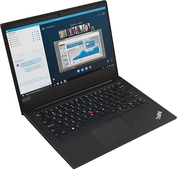 Lenovo ThinkPad E495 14", AMD Ryzen 5 3500U, 8GB, 128GB SSD, be OS, Juodas kaina ir informacija | Nešiojami kompiuteriai | pigu.lt