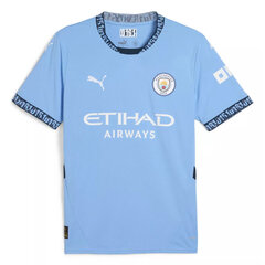 Koszulka mcfc home jersey repl puma 77507501 vīriešiem melyna 77507501 kaina ir informacija | Vyriški marškinėliai | pigu.lt