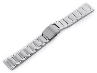 Laikrodžio apyrankė - sidabrinė 18 mm TY17631 kaina ir informacija | Apyrankės moterims | pigu.lt