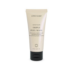 Löwengrip Instant Glow Triple Peel Mask trigubo poveikio eksfoliuojanti veido kaukė, 60 ml цена и информация | Маски для лица, патчи для глаз | pigu.lt