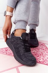 Women's Sport Shoes Comfort Foam Black Long Distance 14728-21 цена и информация | Спортивная обувь, кроссовки для женщин | pigu.lt