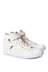 High Sneakers Tied Big Star FF174140 White 16836-P цена и информация | Кроссовки мужские | pigu.lt