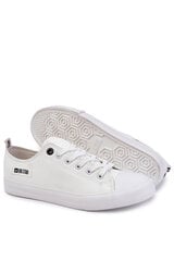 Men's Low Leather Sneakers Big Star KK174008 White 21570-P цена и информация | Кроссовки для мужчин | pigu.lt