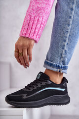 Women's Fashionable Sport Shoes Sneakers Black Ida 21994-21 цена и информация | Спортивная обувь, кроссовки для женщин | pigu.lt