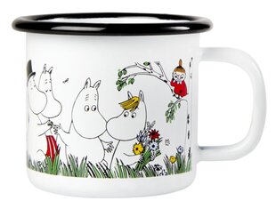 Moomin emaliuotas puodelis, 150 ml kaina ir informacija | Taurės, puodeliai, ąsočiai | pigu.lt