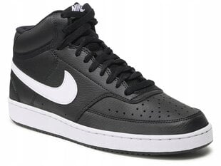 NIKE COURT VISION MID BATAI DN3577-001 aukšti juodi sportiniai 41 kaina ir informacija | Vyriški batai | pigu.lt