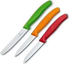 Victorinox Swiss Classic virtuvinių peilių komplektas (3vnt) kaina ir informacija | Peiliai ir jų priedai | pigu.lt