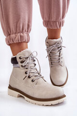 Women's Warm Boots Light Grey Lonne 22590-21 цена и информация | Женские сапоги | pigu.lt