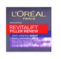 Naktinis kremas L'Oreal Paris Revitalift Filler 50 ml цена и информация | Veido kremai | pigu.lt