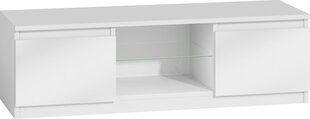 TV staliukas Karo 120cm, baltas kaina ir informacija | TV staliukai | pigu.lt