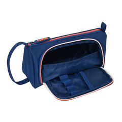 Mokyklinis dėklas Kelme Navy blue oranžinis mėlyna 20 x 11 x 8.5 cm kaina ir informacija | Penalai | pigu.lt