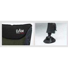 Кресло DAM CamoVision Easy Fold Chair With Armrests Alu, черное цена и информация | Садовые стулья, кресла, пуфы | pigu.lt