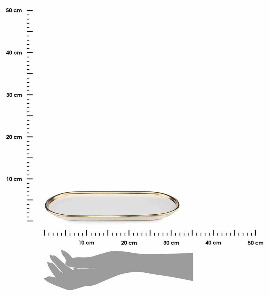 Dekoratyvinis padėklas, 32 cm цена и информация | Virtuvės įrankiai | pigu.lt