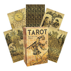 Taro kortos Tarot Black Gold Edition kaina ir informacija | Ezoterika | pigu.lt