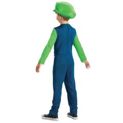 Karnavalinis kostiumas Super Mario Luigi, 109-126 cm цена и информация | Карнавальные костюмы | pigu.lt