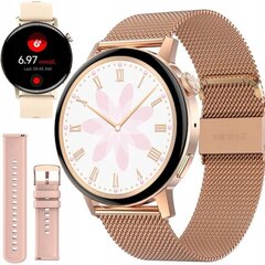 DT3 Gold Steel kaina ir informacija | Išmanieji laikrodžiai (smartwatch) | pigu.lt