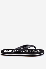 Men's Light Flip Flops Big Star LL174444 Black 24126-R цена и информация | Мужские шлепанцы, босоножки | pigu.lt