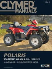 Clymer Polaris Sportsman 400, 450 kaina ir informacija | Kelionių vadovai, aprašymai | pigu.lt