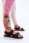 Moteriški sportiniai platforminiai sandalai Big Star LL274789 Black 24148-21 kaina ir informacija | Basutės moterims | pigu.lt
