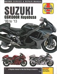 Suzuki GSX 1300R Hayabusa (99-13): (99-13) kaina ir informacija | Kelionių vadovai, aprašymai | pigu.lt