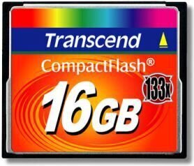 Карта памяти 16GB/133X TS16GCF133 TRANSCEND цена и информация | Карты памяти для телефонов | pigu.lt