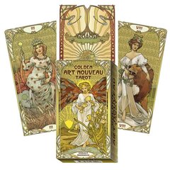 Taro kortos Golden Art Nouveau kaina ir informacija | Ezoterika | pigu.lt