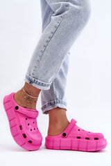 Moterų putų platforma Crocs Fuchsia Beckett 24259-27 kaina ir informacija | Šlepetės moterims | pigu.lt