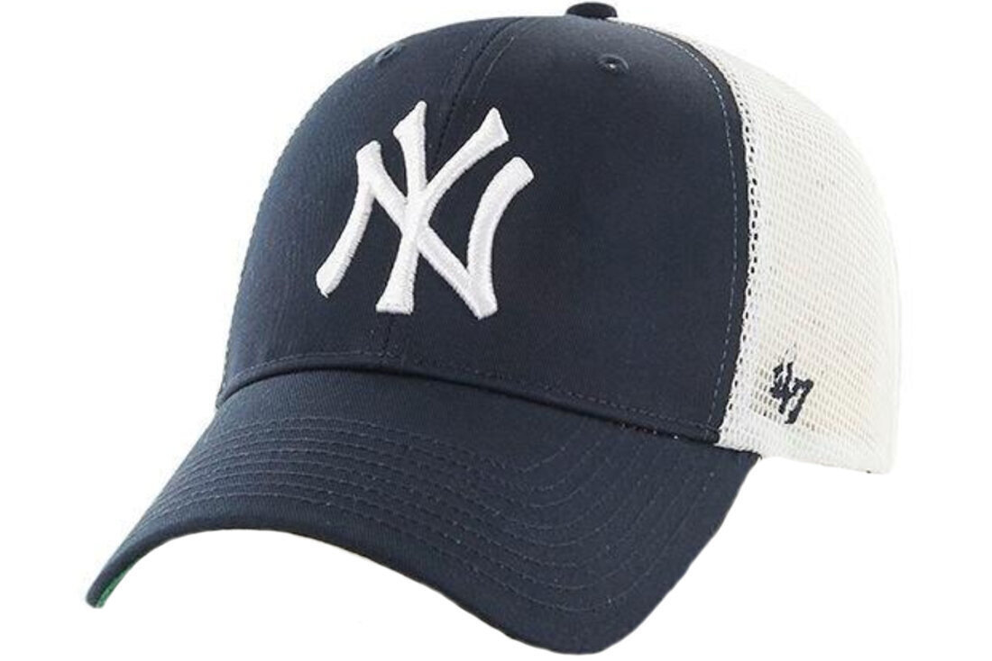 Kepurė su snapeliu vyrams 47 Brand MLB New York Yankees Branson Cap B-BRANS17CTP-NY kaina ir informacija | Vyriški šalikai, kepurės, pirštinės | pigu.lt