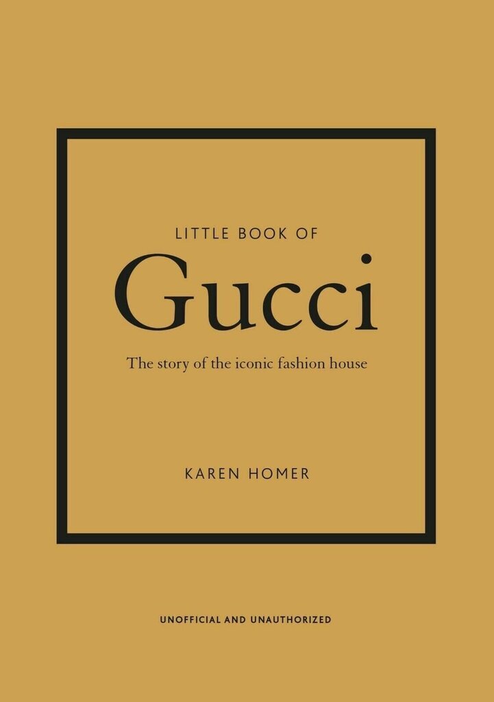 Little Book of Gucci kaina ir informacija | Knygos apie madą | pigu.lt