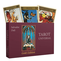 Карты Таро Salvador Dali Tarot Universal Gold Edition 2018 цена и информация | Эзотерика | pigu.lt