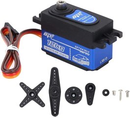 RC automobilių skaitmeninis servo SPT4412LV 12KG metalinis skaitmeninis servo su pavarų dėžėmis, tinkantis RC automobilių atnaujinimo dalims kaina ir informacija | Išmanioji technika ir priedai | pigu.lt