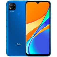 Xiaomi Redmi 9C, 64GB, Dual SIM, Twilight Blue цена и информация | Мобильные телефоны | pigu.lt