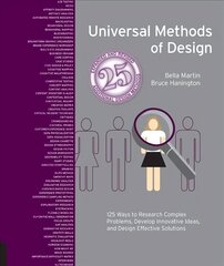 Universal Methods of Design, Expanded and Revised: 125 Ways to Research Complex Problems, Develop Innovative Ideas, and Design Effective Solutions Revised Edition kaina ir informacija | Knygos apie meną | pigu.lt