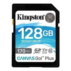 KINGSTON SDG3/128GB kaina ir informacija | Atminties kortelės telefonams | pigu.lt