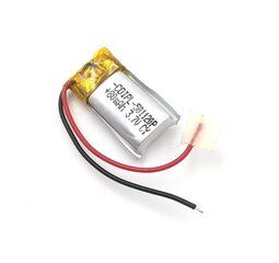 1 vnt. įkraunama lipo baterija 501220 (3.7v, 80mAh Lipo), skirta įkraunamam nešiojamam vaizdo telefonui mp3 mp4 LED šviesa GPS kaina ir informacija | Išmanioji technika ir priedai | pigu.lt